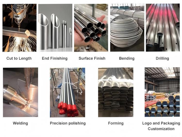 ASTM A312 stainless steel pipe Processing services ASTM A312 stainless steel pipe Processing services
