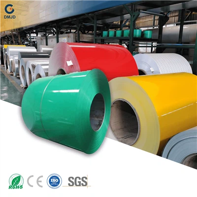 لفائف الصلب المطلي بالألوان